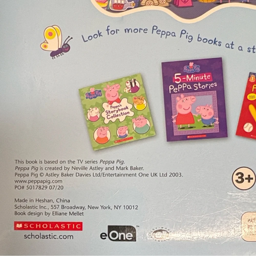 /Peppa Pig Plush and Book Bundle